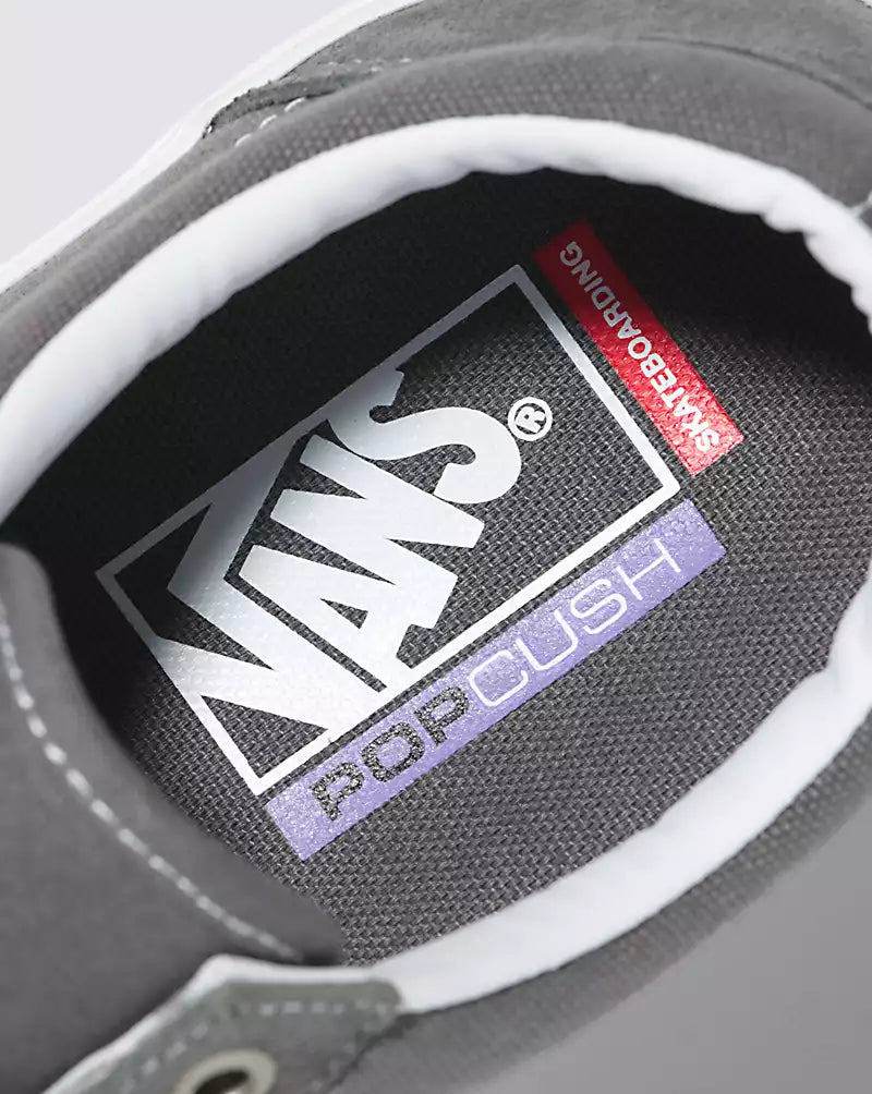 Vans Skate Old Skool in Pewter White - Goodnews Skateshop