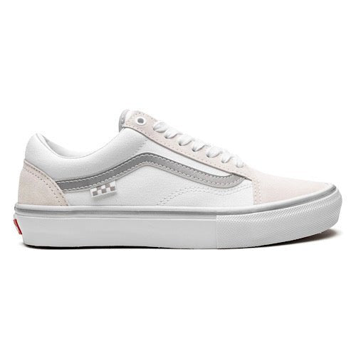 Vans Skate Old Skool in Reflective White - Goodnews Skateshop