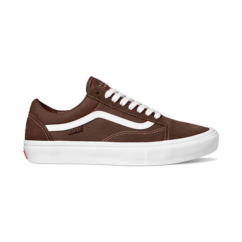 Vans Skate Old Skool X Nick Michel in Brown White - Goodnews Skateshop