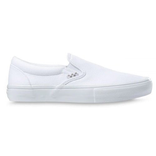 Vans Skate Slip-On in True White - Goodnews Skateshop