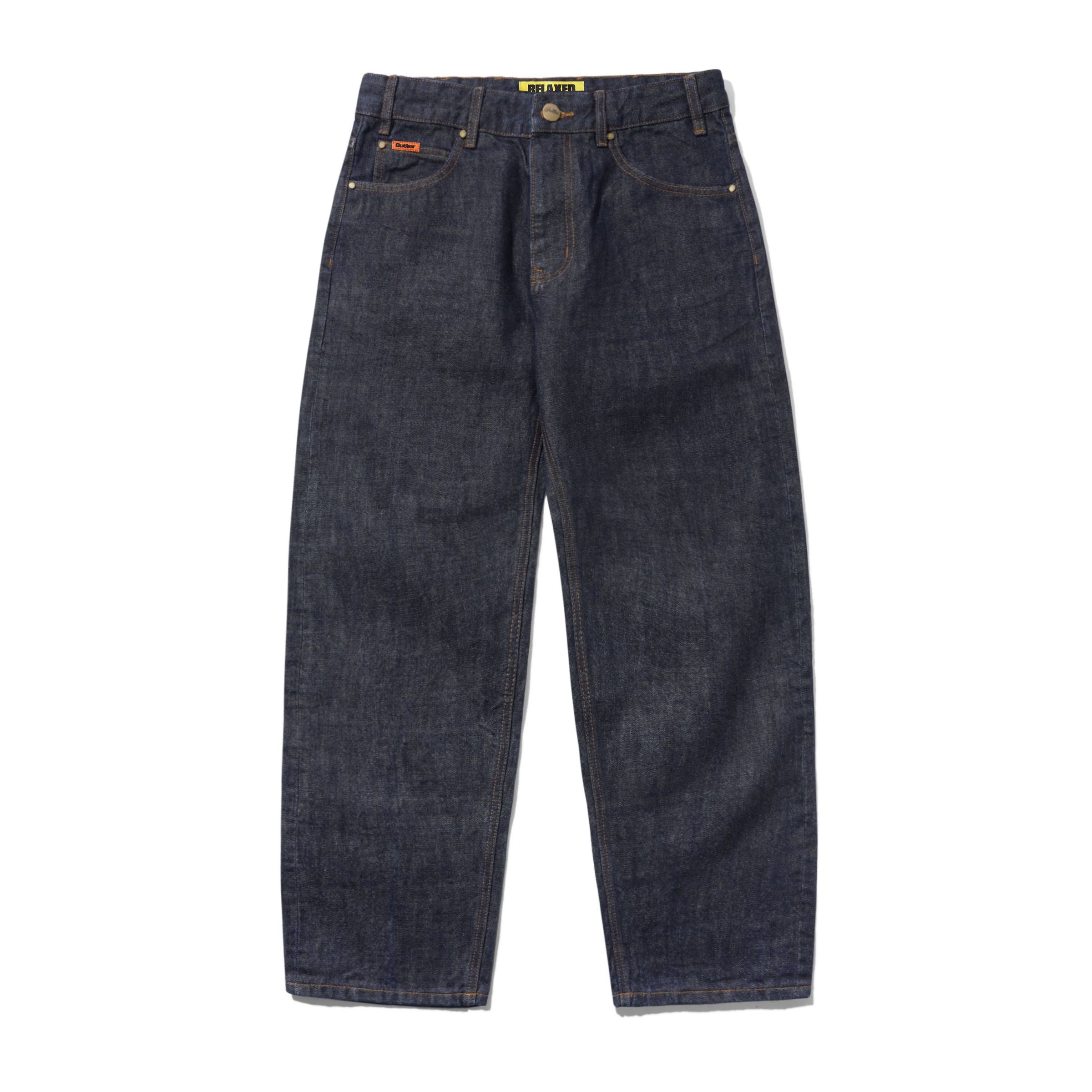 Butter Goods Relaxed Denim Jeans in Selvedge Blue