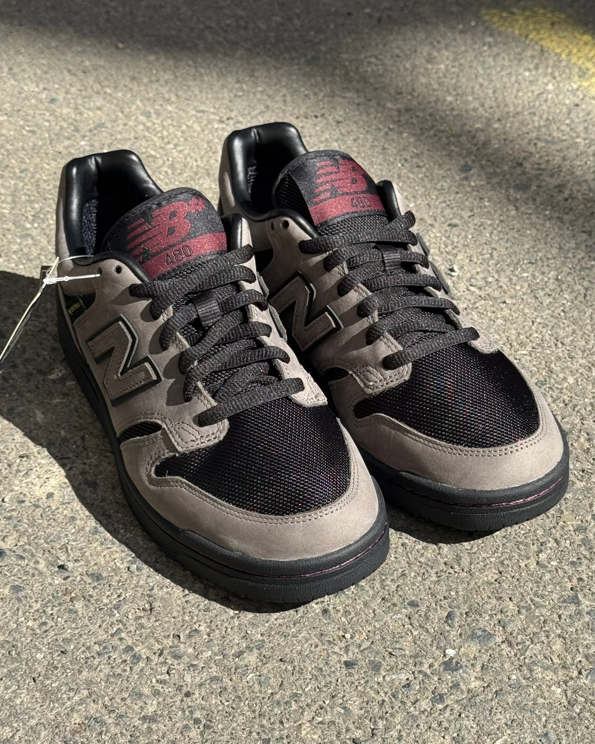 New Balance Numeric Gore-Tex 480 in Grey/Black