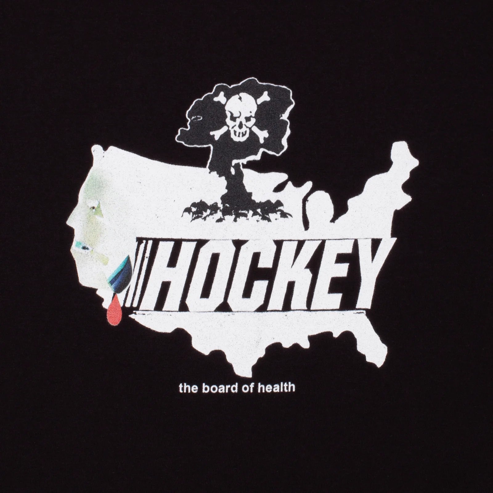 Hockey Board of Health T-Shirt in Black