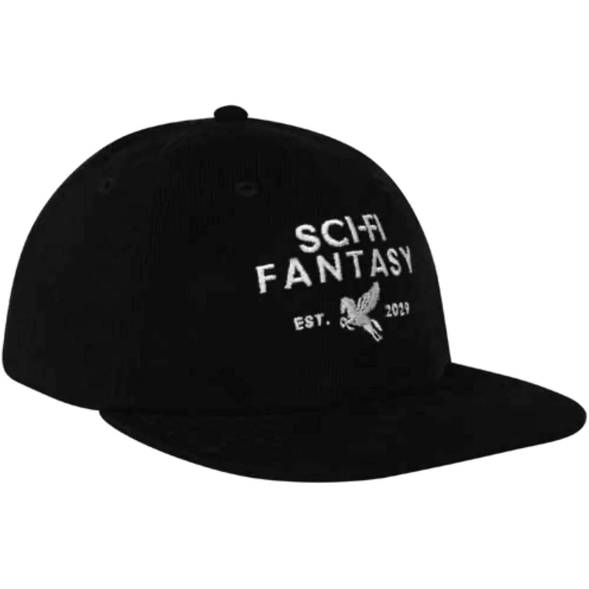 Sci-Fi Fantasy Pegasus Hat in Black