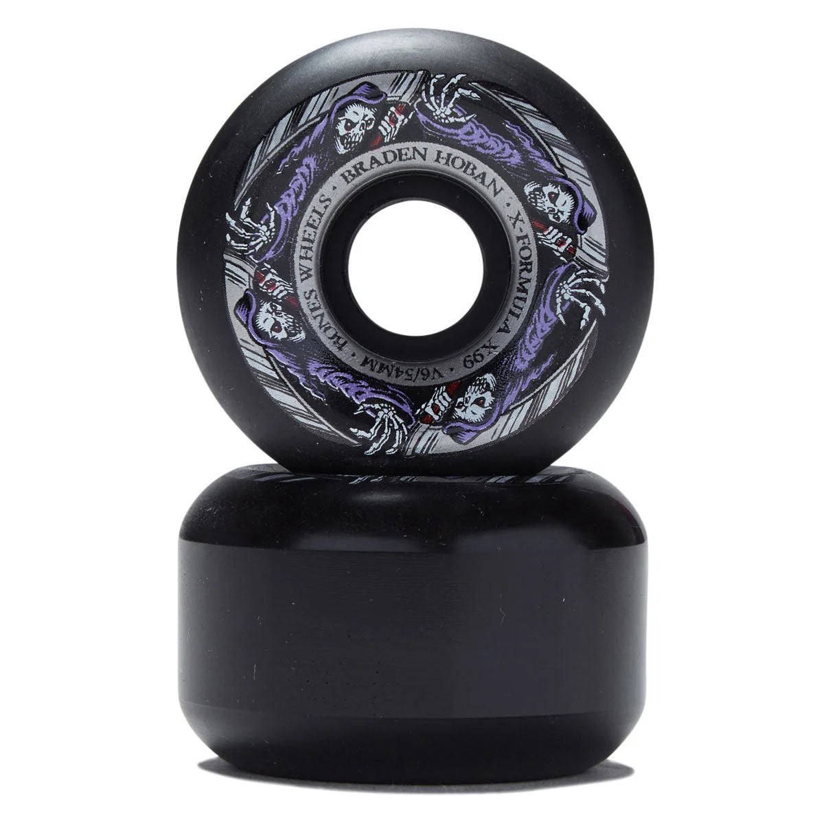 Bones XF Hoban Reaper Widecut V6 Wheels 99a 53mm in Black
