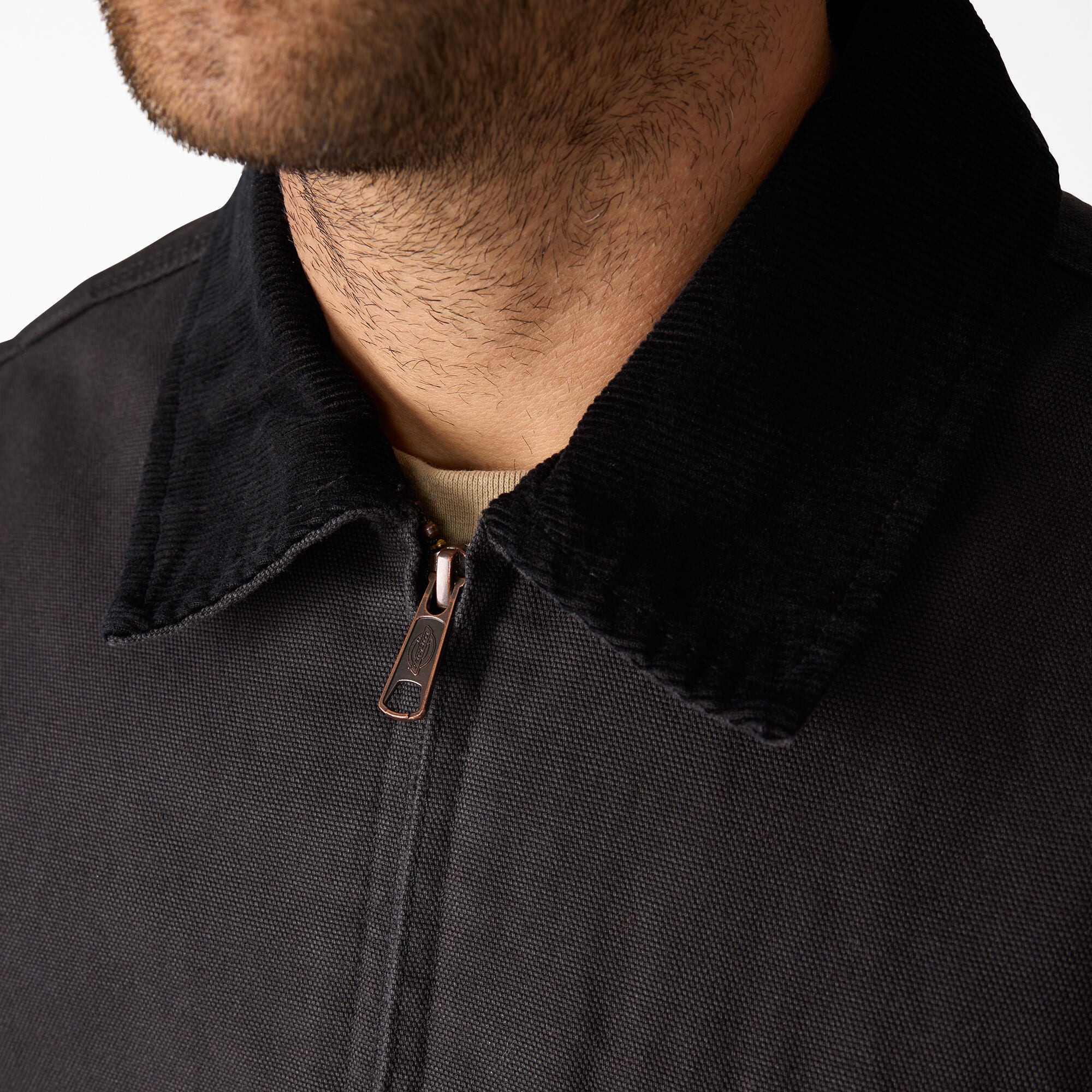 Dickies Blanket Lined Duck Canvas Jacket in Black