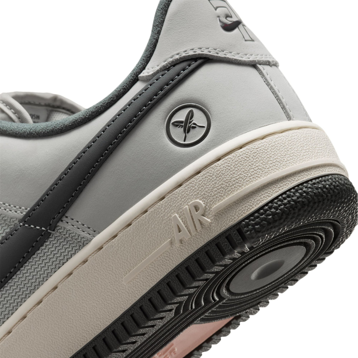 Nike SB Air Force 1 X Yuto in White/Iron Grey-White-Coconut Milk