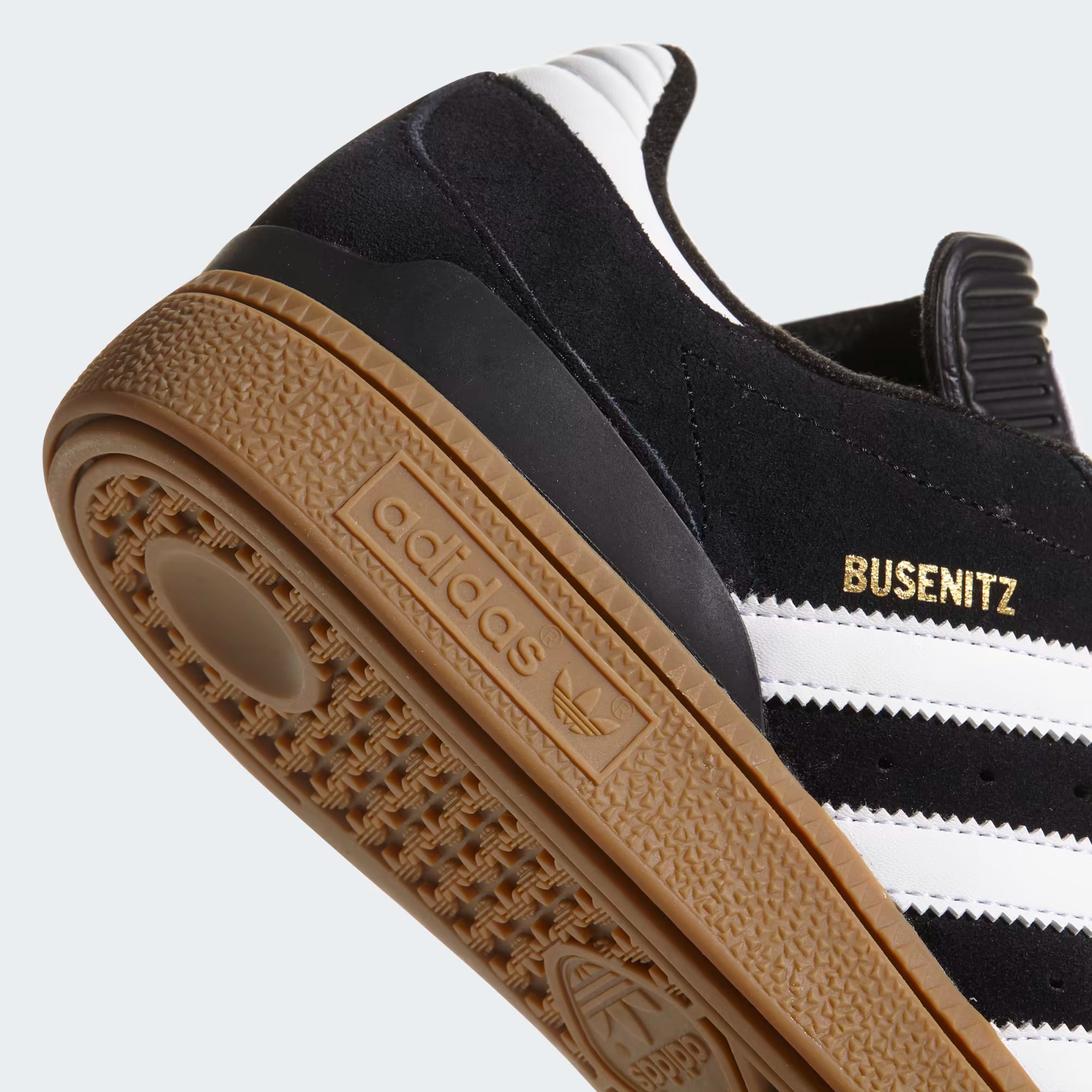 Adidas Busenitz Pro in Core Black/Cloud White/Gold Metallic