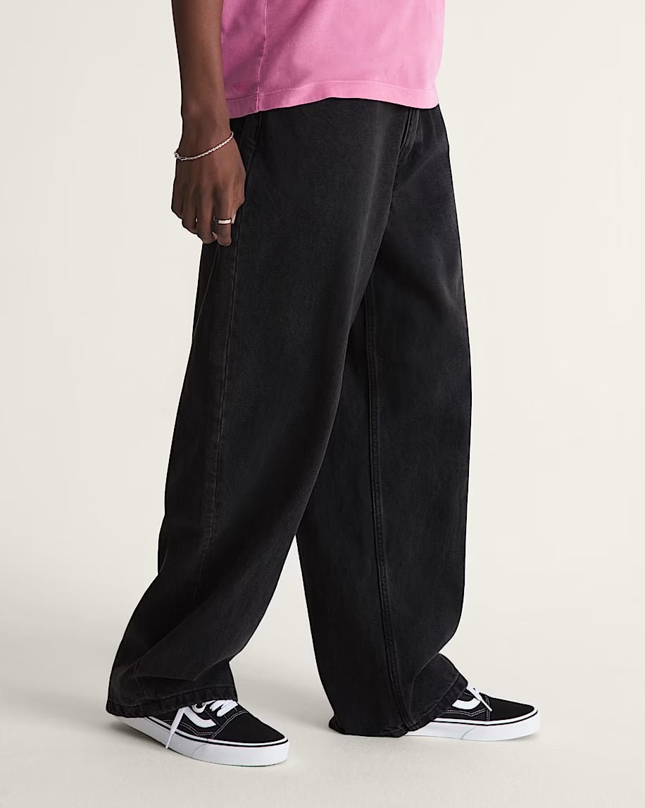 Vans Skate Check-5 Baggy Denim in Black