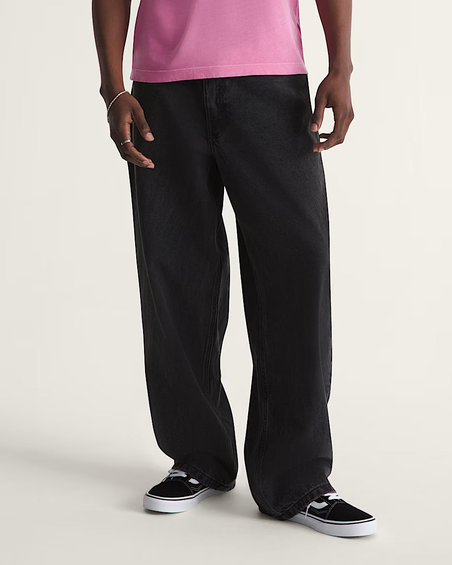 Vans Skate Check-5 Baggy Denim in Black