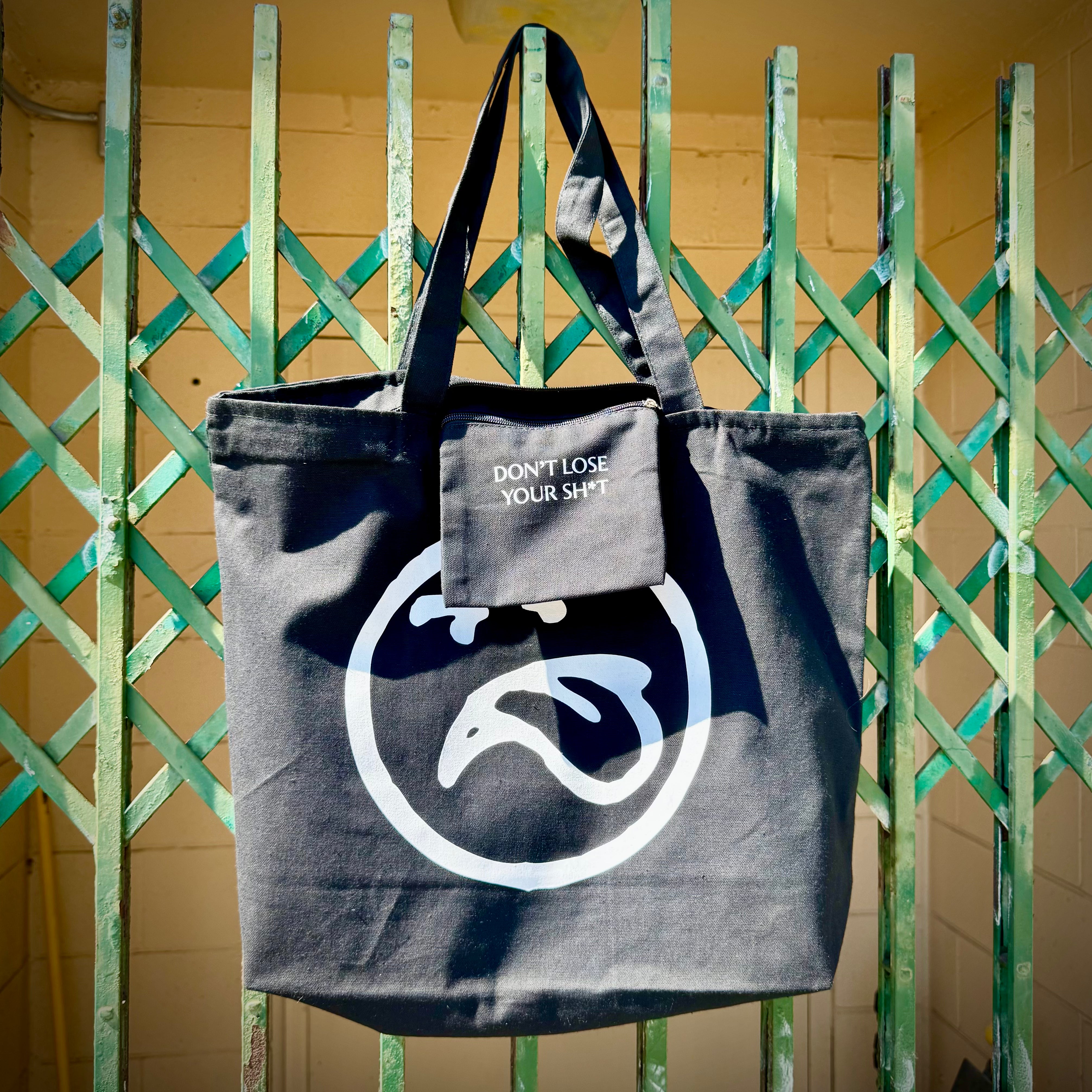 Goodnews Yuck Face Tote in Black