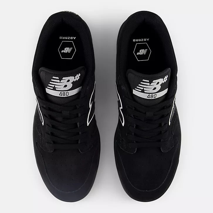 New Balance Numeric 480 in Black/White