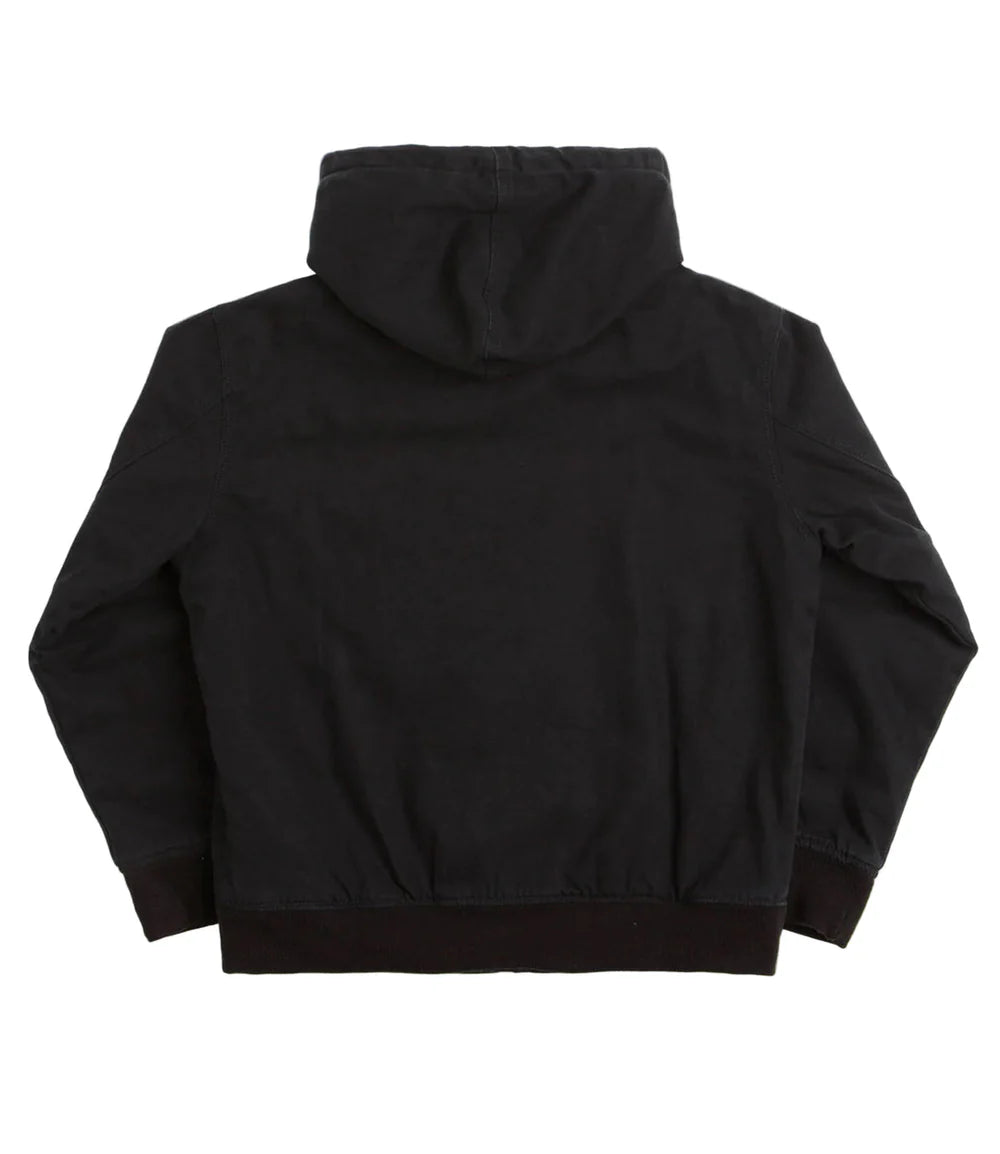 Dickies Quilted Lined Woven Duck Jacket in Black
