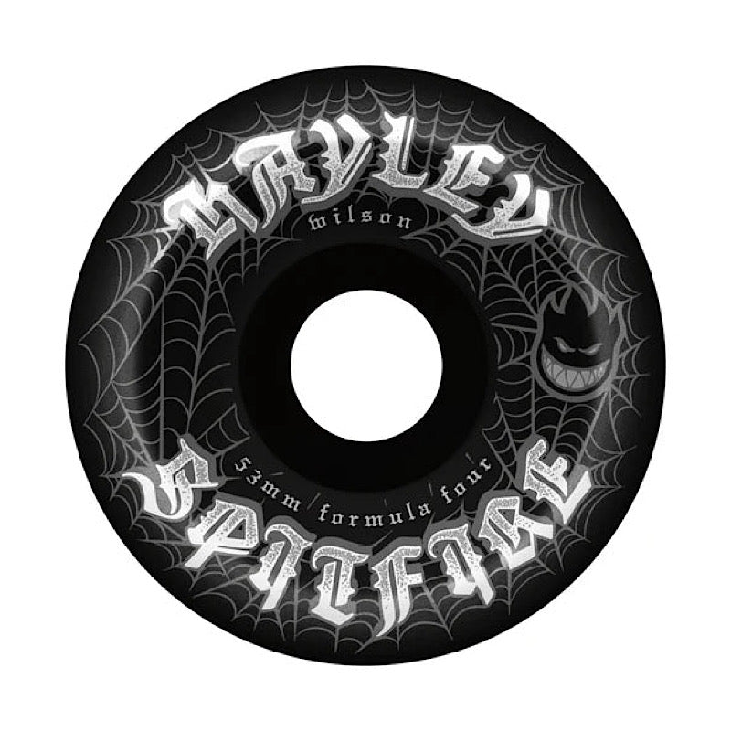 Spitfire Hayley Wilson Webbed F4 Conical Full Wheels 99d 53mm in Black