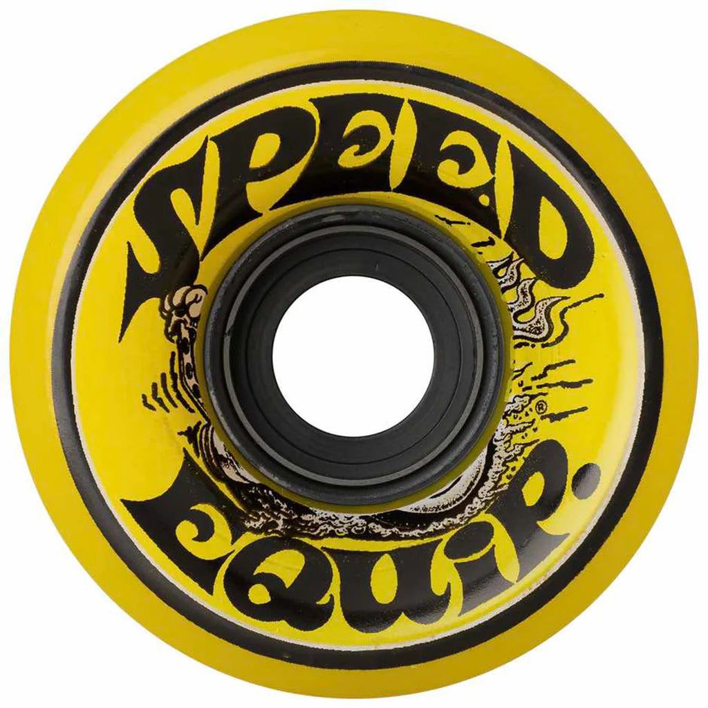OJs Super Juice Mooneyes Wheels 78A 60mm in Yellow