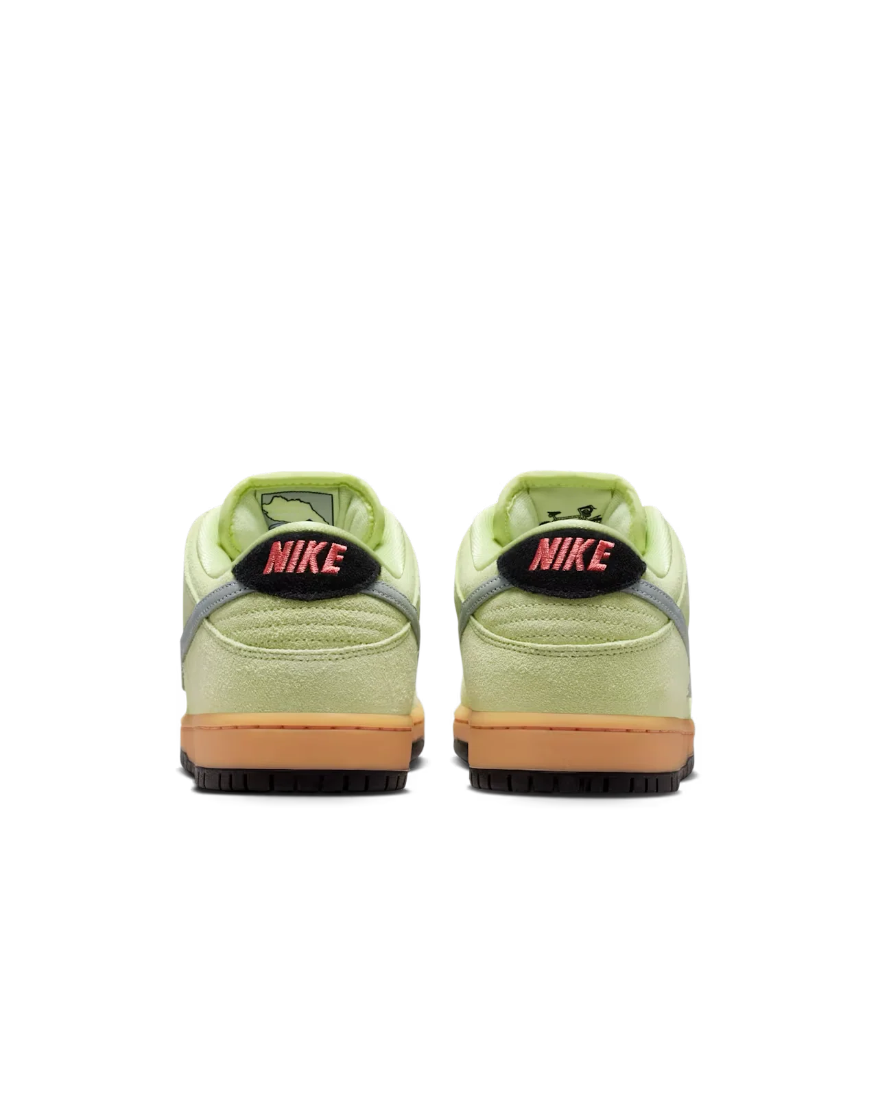 Nike SB Dunk Low Pro Verdugo Mountain in Light Liquid Lime/Wolf Grey-Black