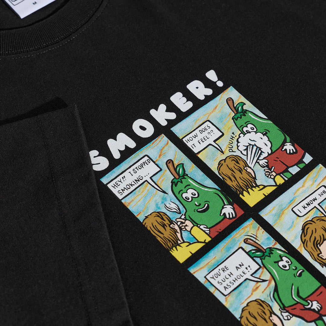 Polar Smoker T-Shirt in Black
