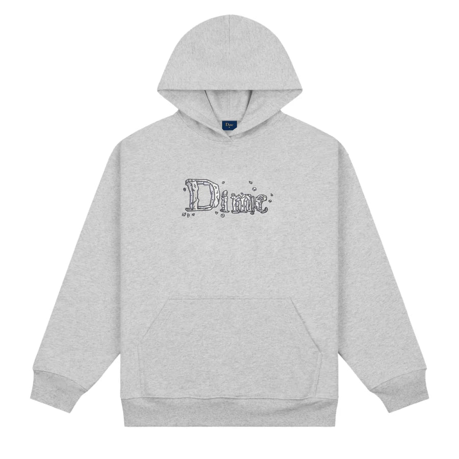 Dime Classic Stone Hoodie in Heather Gray