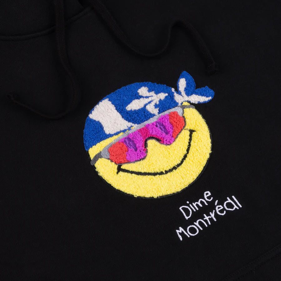 Dime Rawdon Hoodie Black