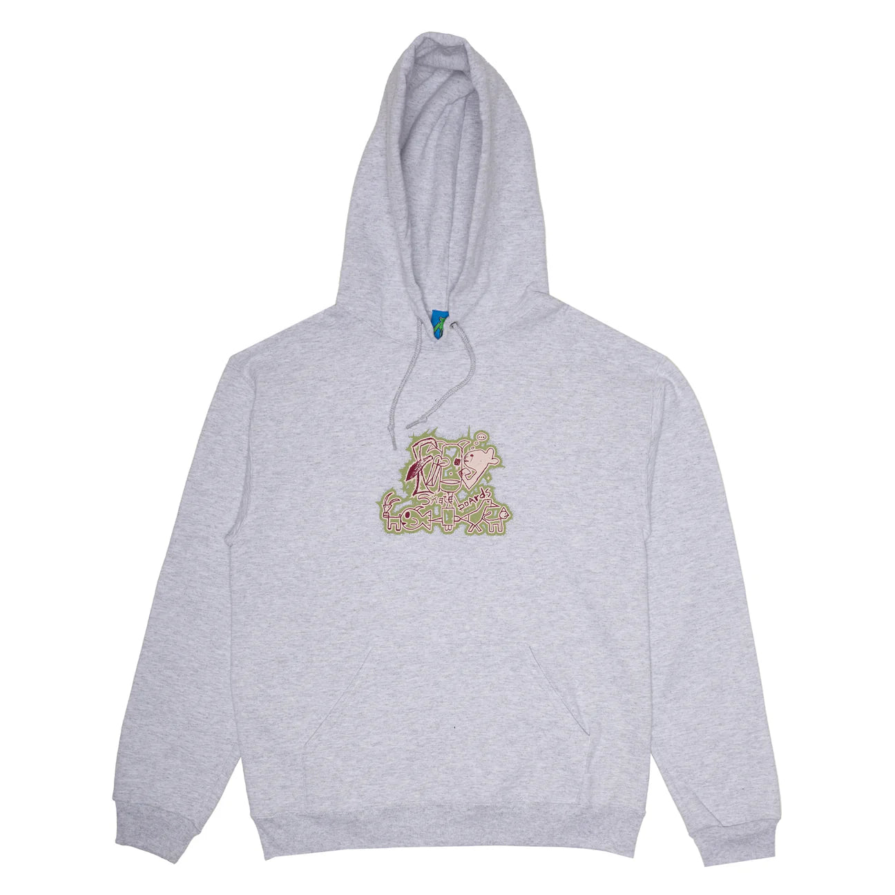 Frog Radioactive Hoodie in Heather Grey