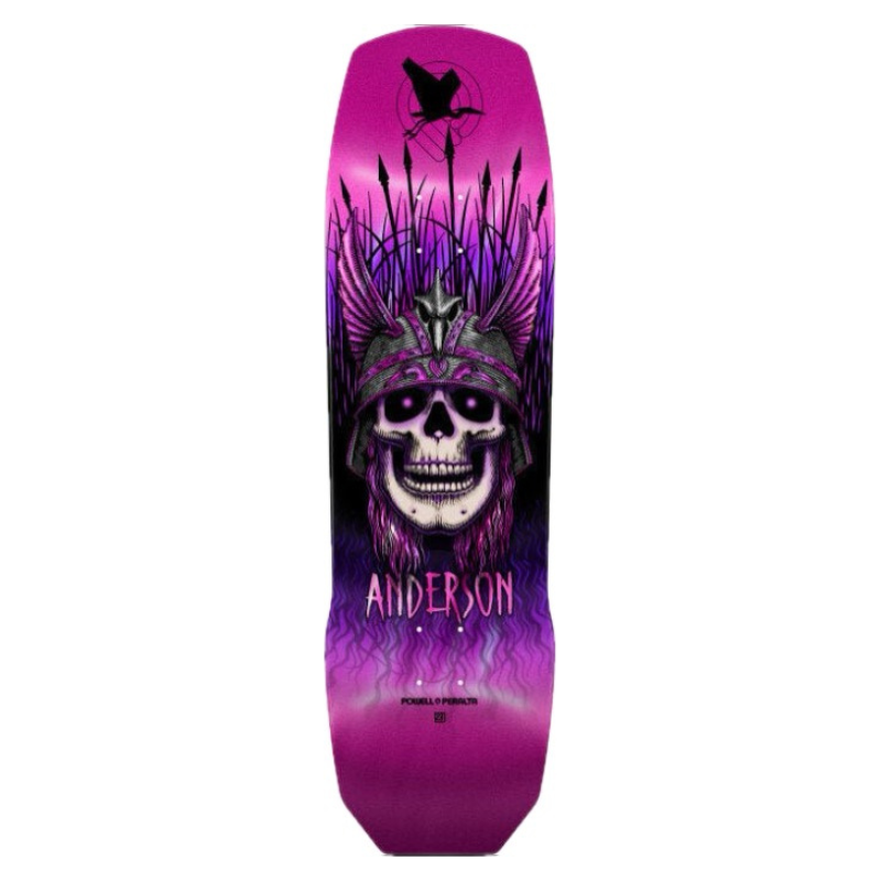 Powell Peralta Anderson Heron 04 Deck 9.13 in Pink Foil