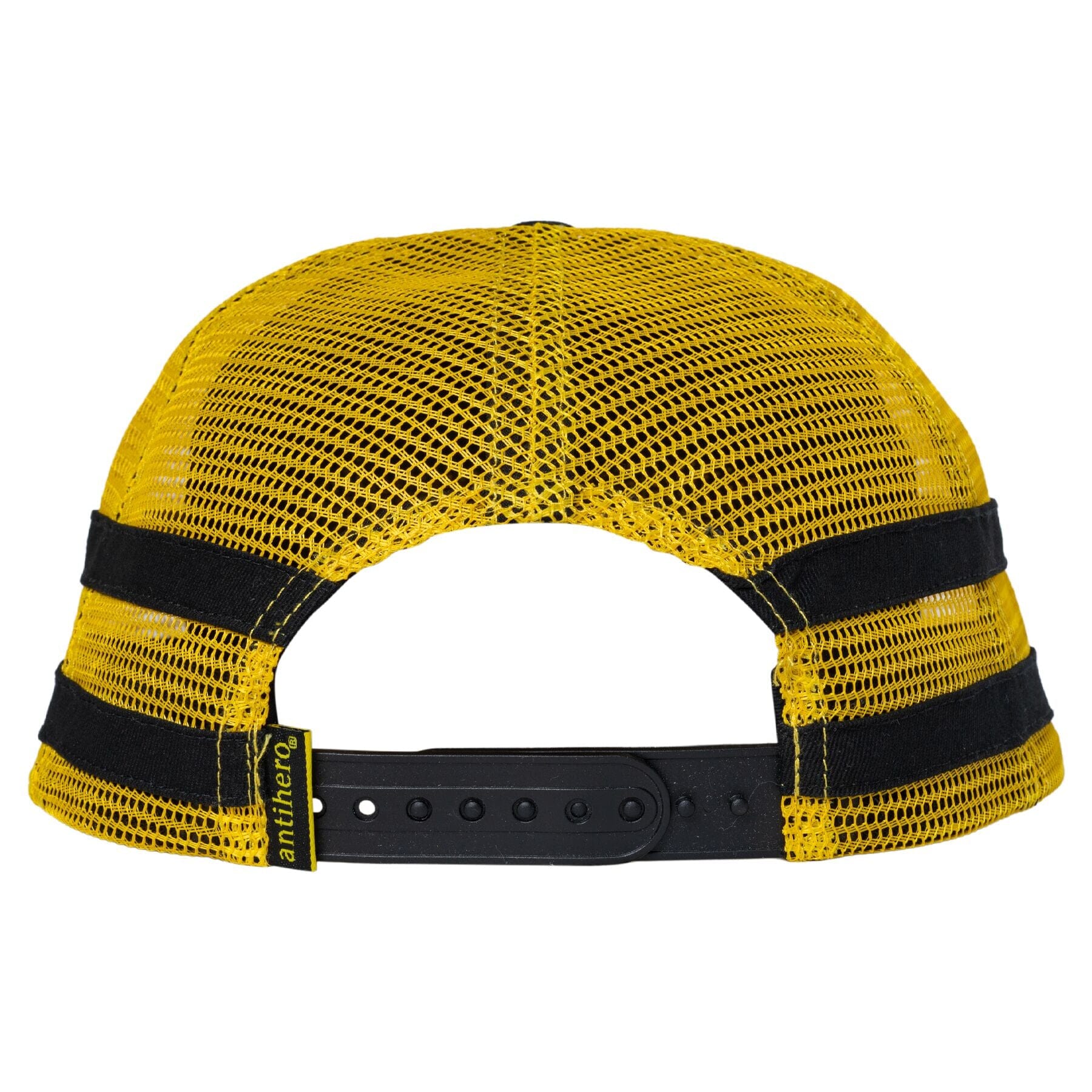 Antihero Basic Eagle Snapback Hat in Black/Yellow