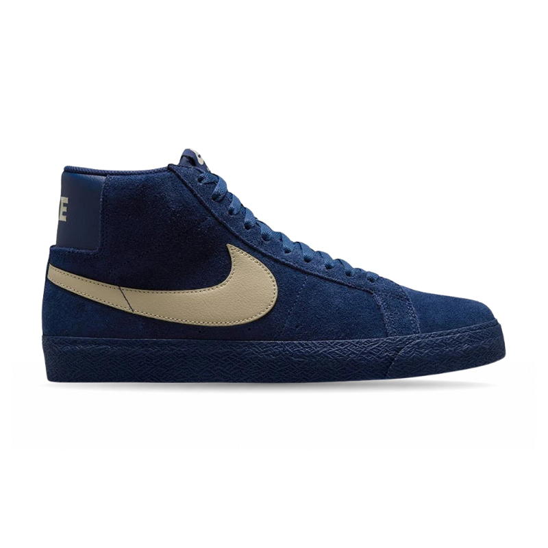 Nike SB Zoom Blazer Mid in Coastal Blue/Pale Yellow-Coastal Blue