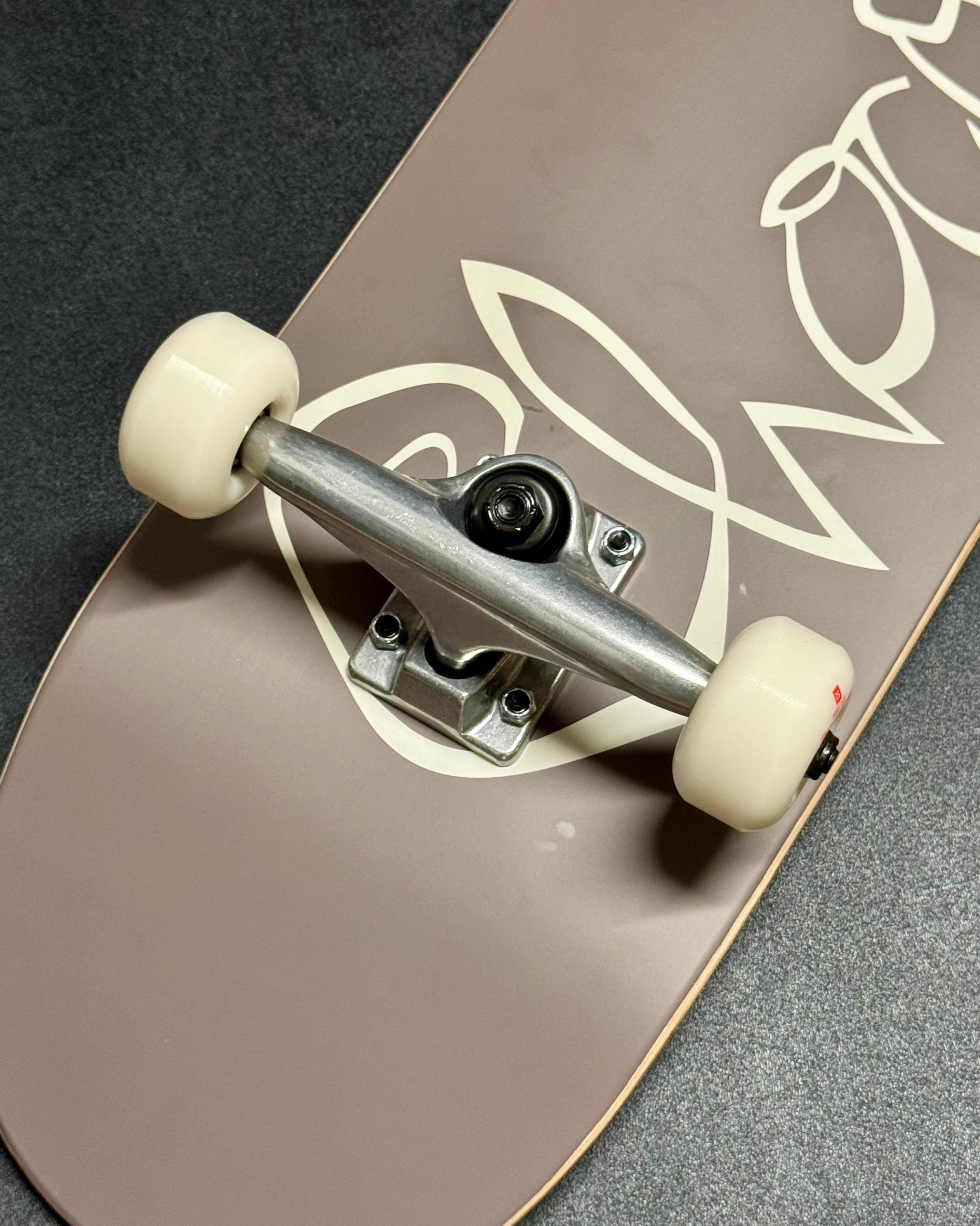 Chocolate Trahan Script Complete Skateboard 8.0