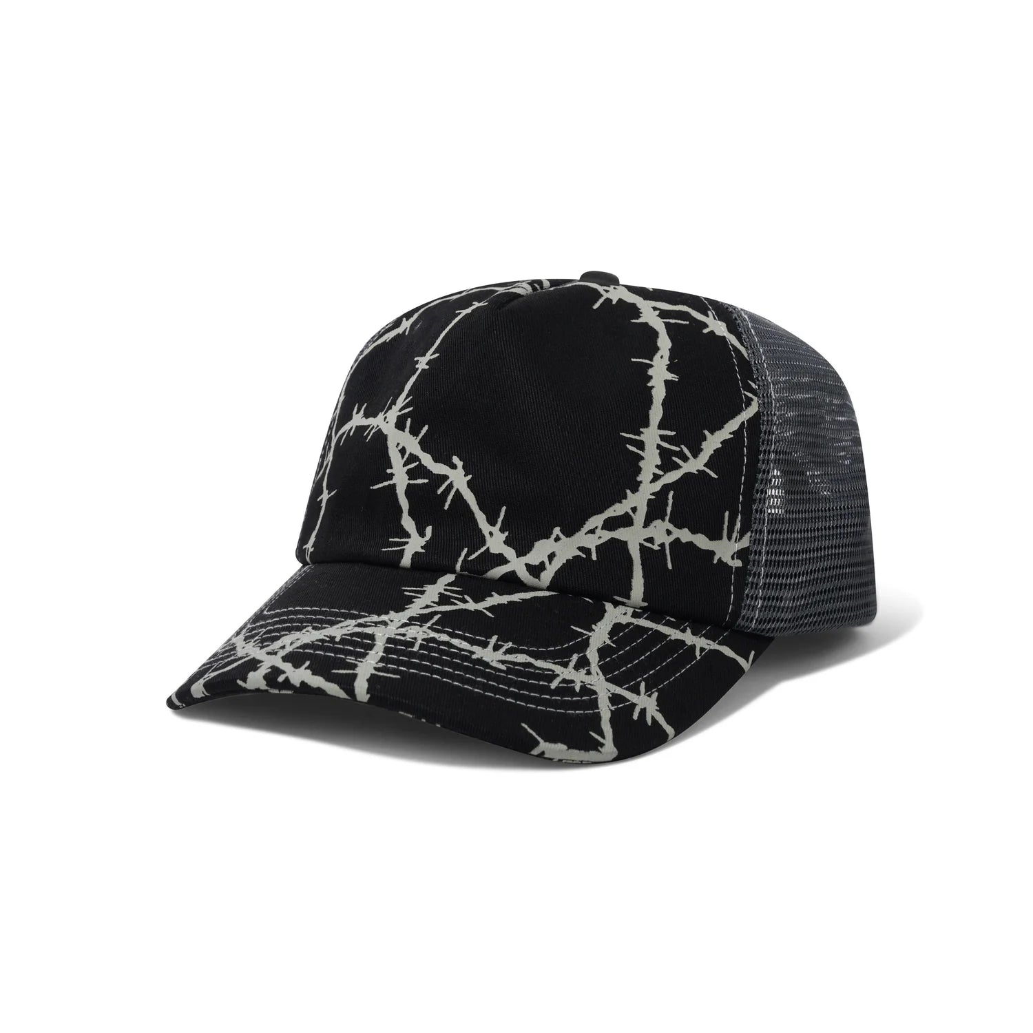 Butter Goods Wired Trucker Cap in Black