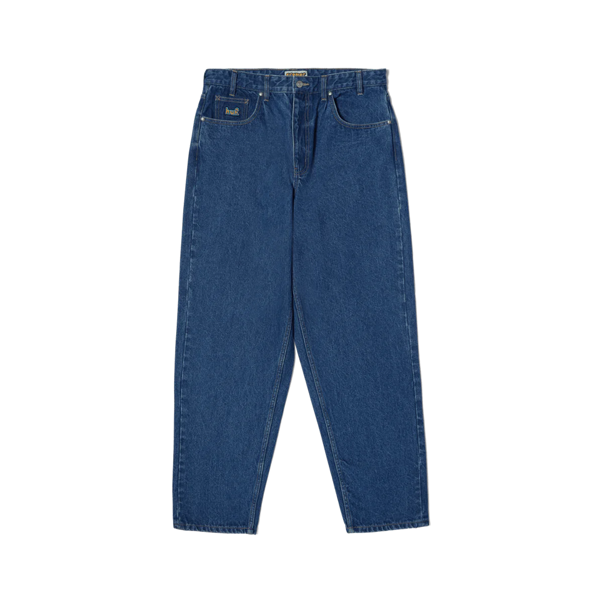 HUF Cromer Pant in Stone Wash Indigo