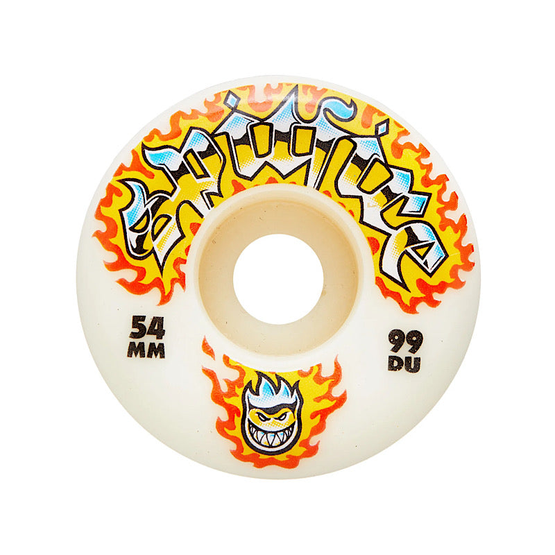 Spitfire F4 Conical Chrome Venom Wheels 99d 54mm