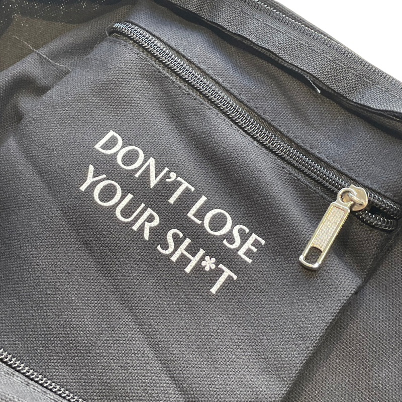 Goodnews Yuck Face Tote in Black