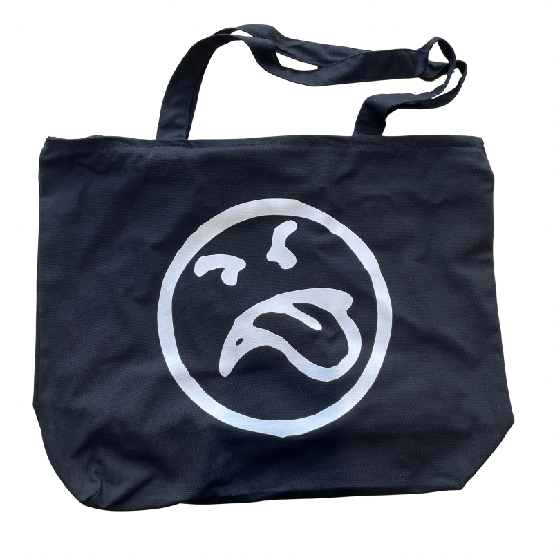 Goodnews Yuck Face Tote in Black