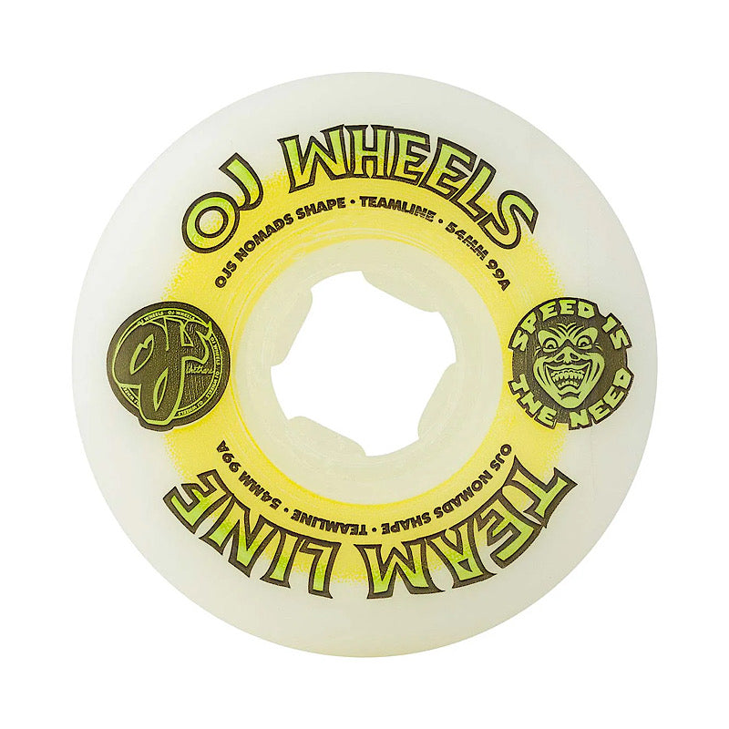OJ Teamline Wheels 99A 54mm