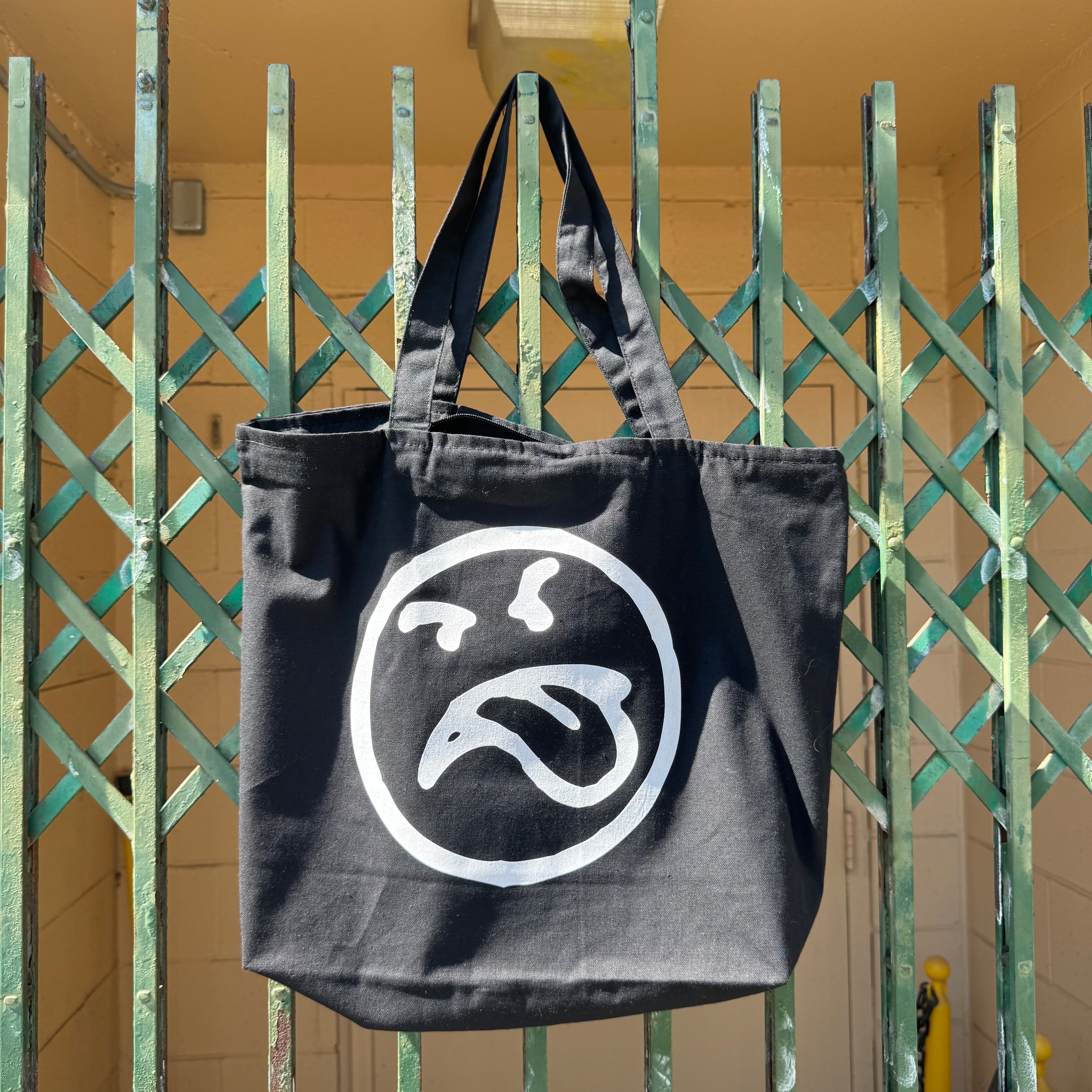 Goodnews Yuck Face Tote in Black