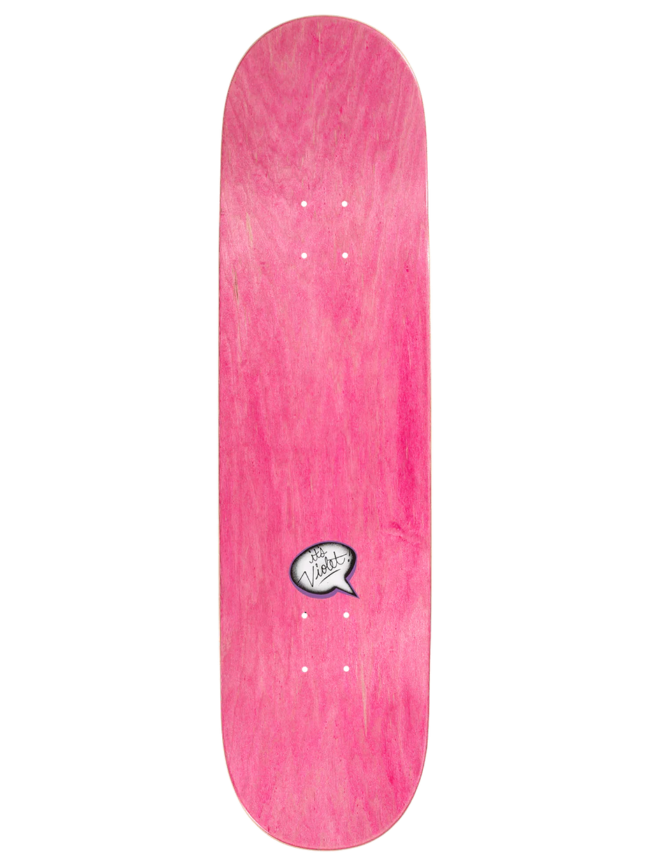 Violet Silver Alex Olson Metal Deck 8.25