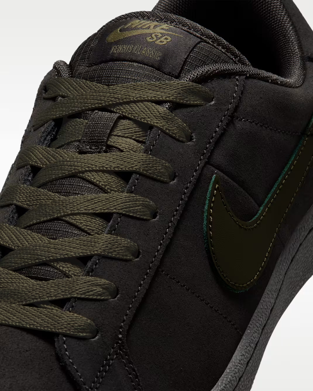 Nike SB Zoom Tennis Classic in Deep Pewter/Medium Olive-Deep Pewter