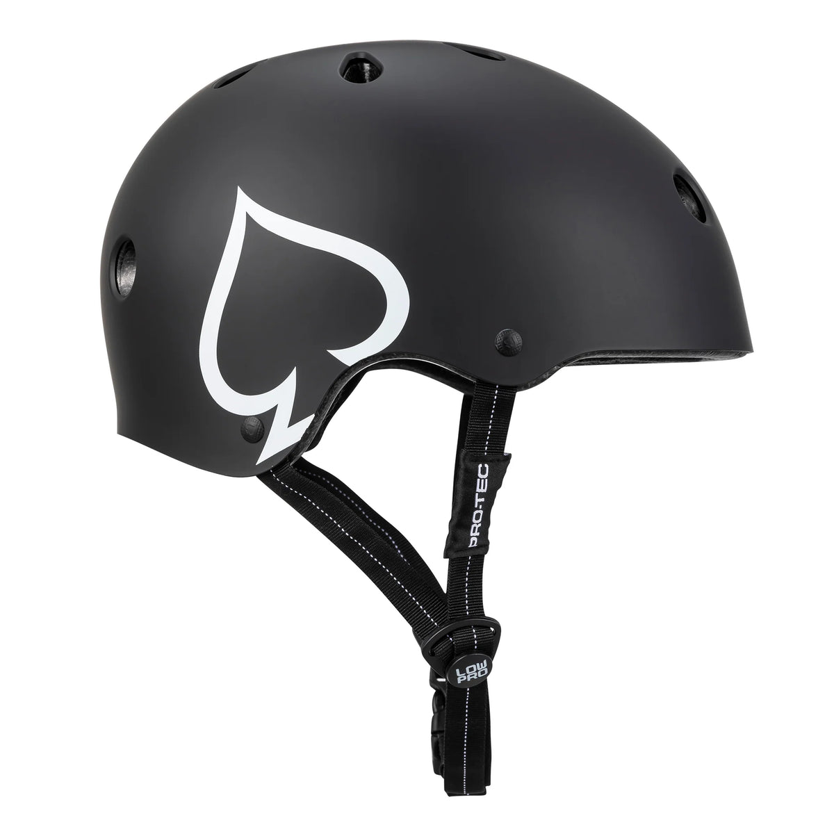 Pro-Tec Low Pro Helmet in Matte Black