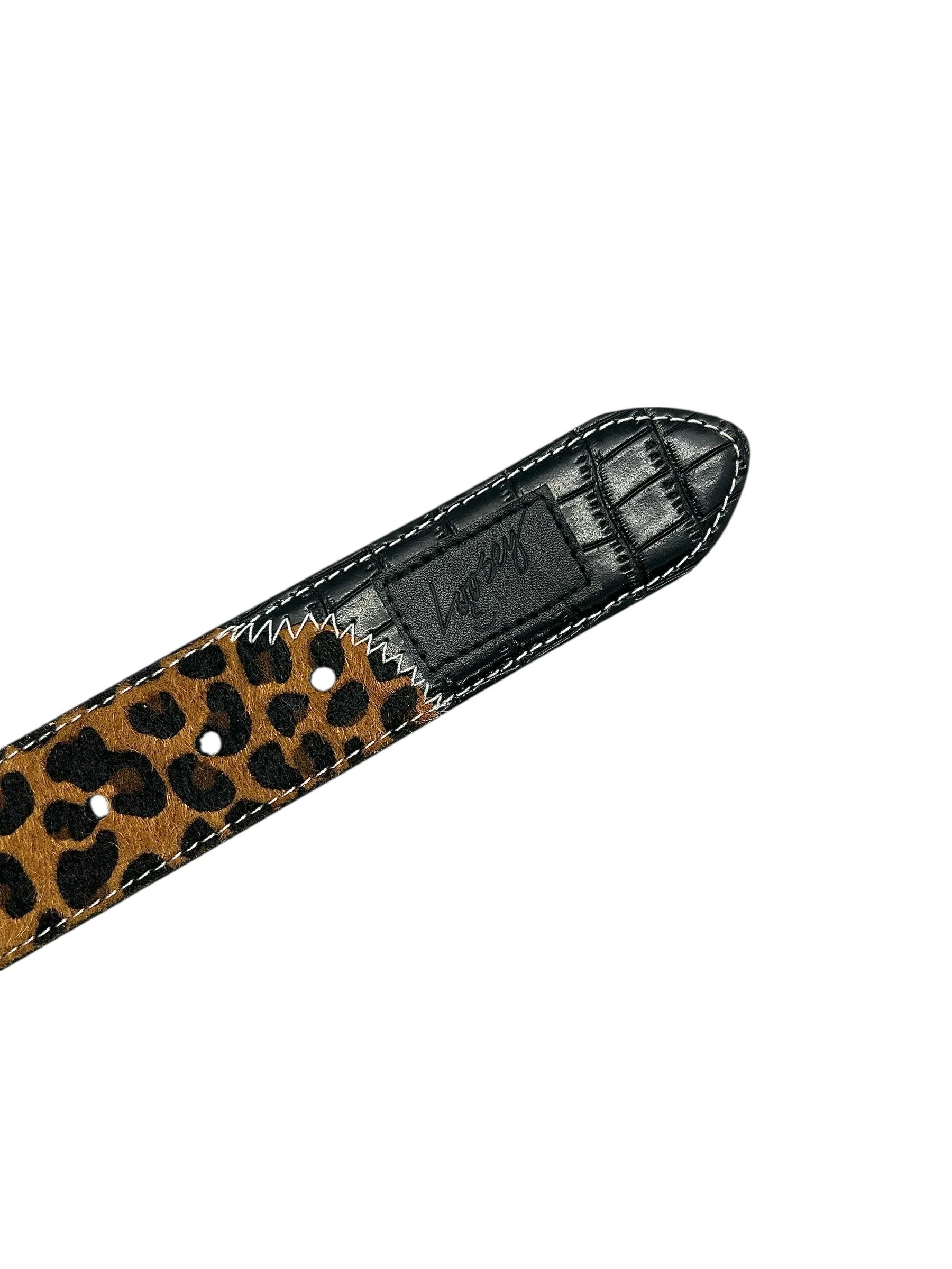 Loosey Premium Croc Belt in Cheetah