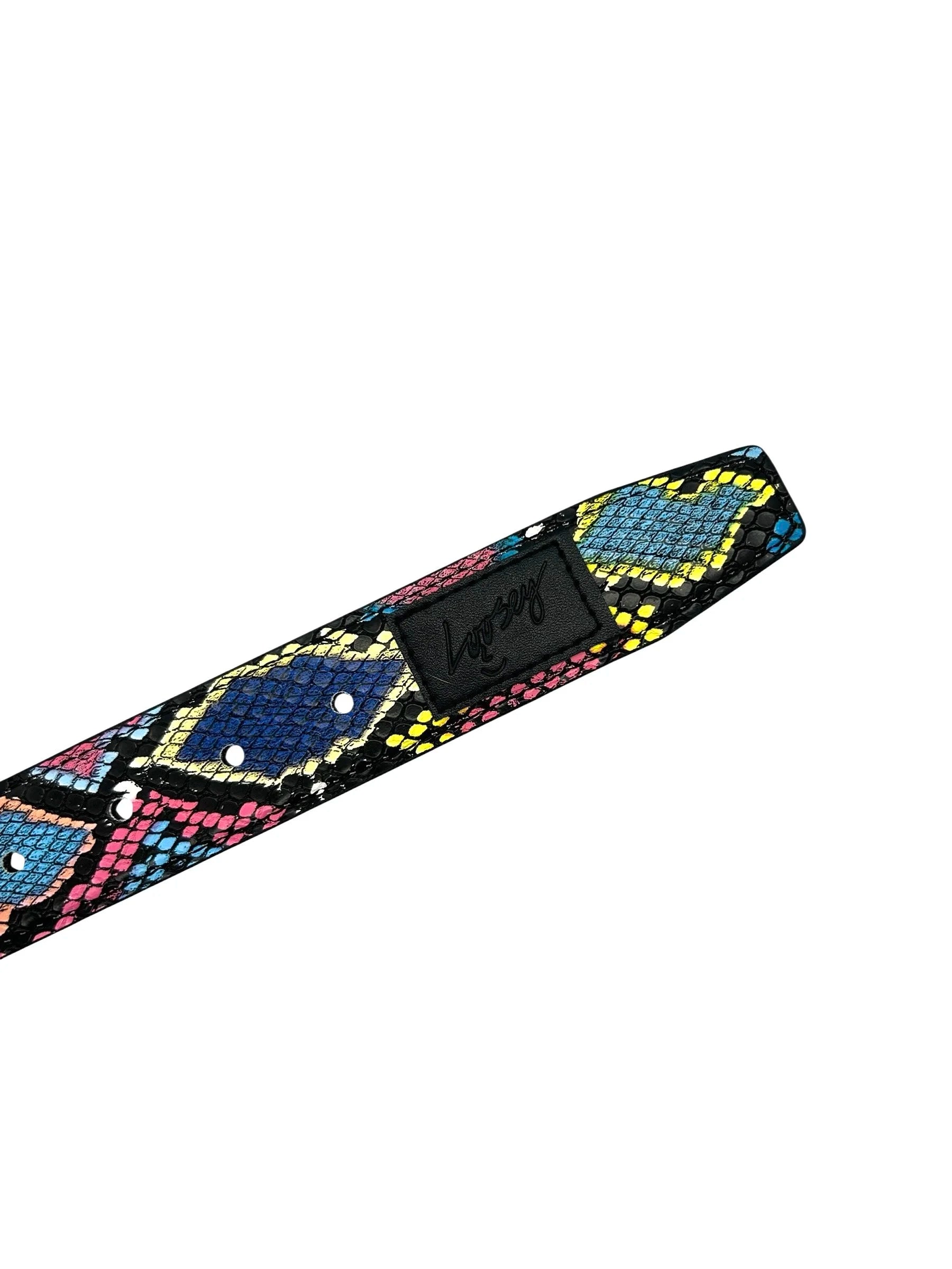 Loosey Premium Slither Belt in Tropical