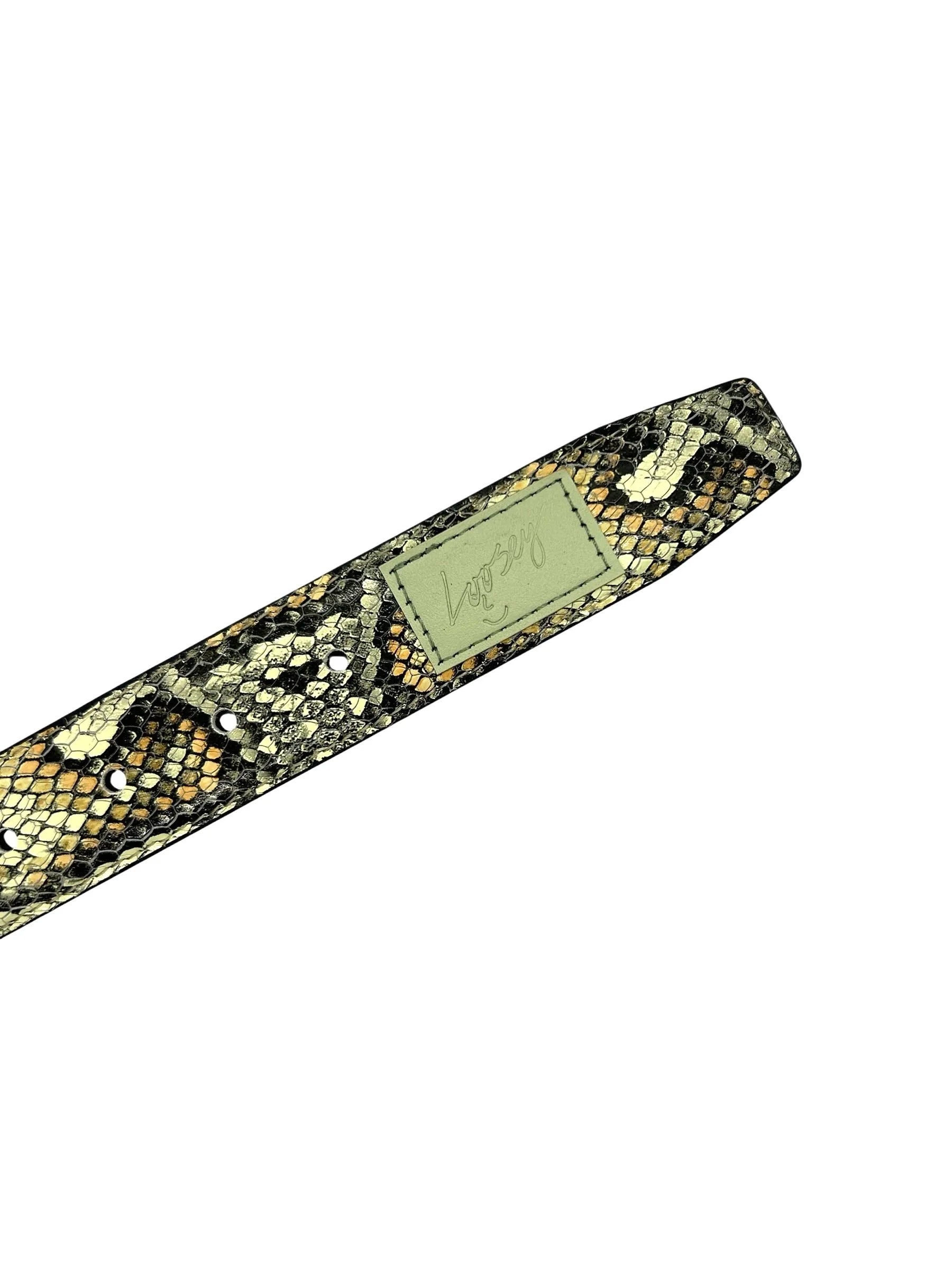 Loosey Premium Slither Belt in Dessert