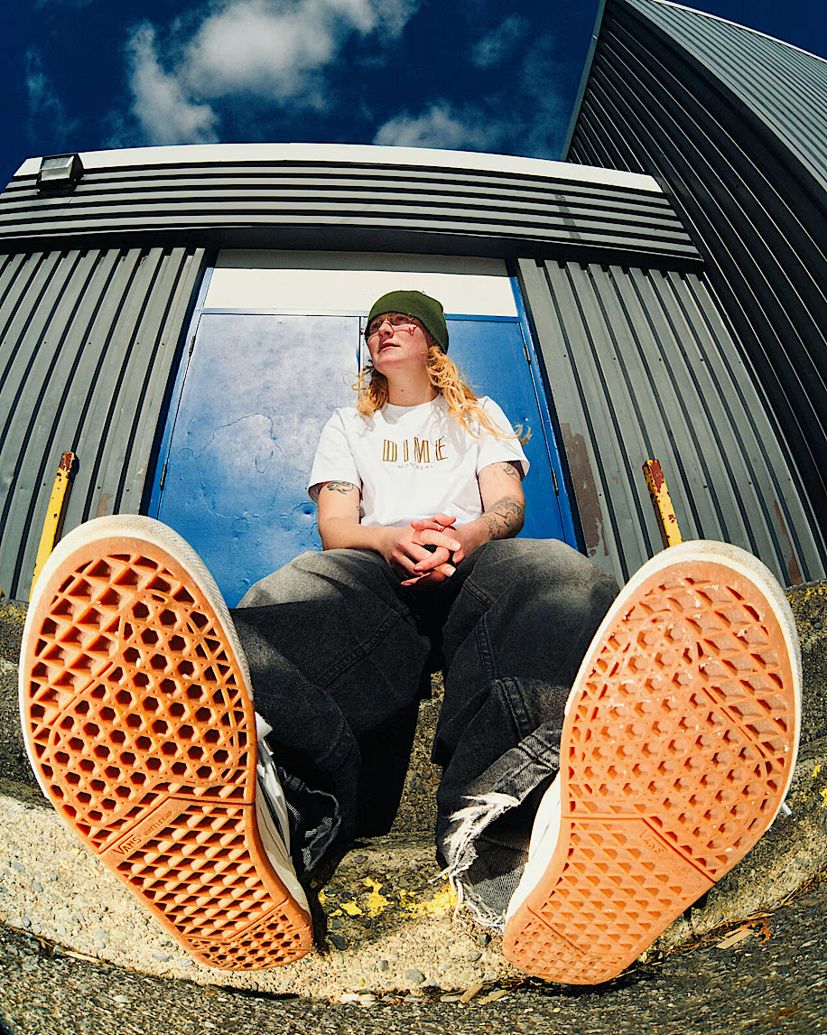 🍀 LOCAL PRE-ORDER - AVAILABLE SOON 🍀 Vans Skate X Una Farrar Half Cab Wafflecup in Utility Block/Blanc De Blanc
