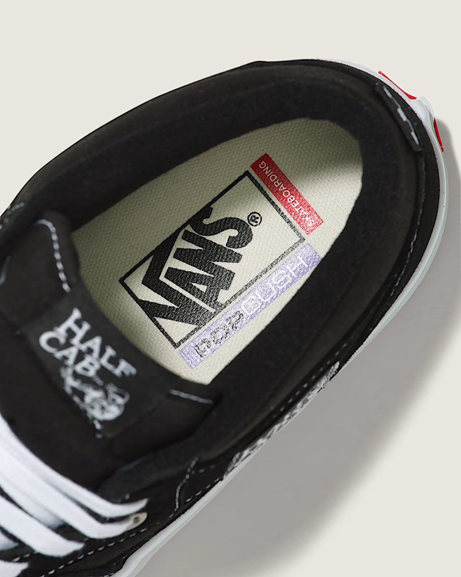 Vans Skate Half Cab in Black/White