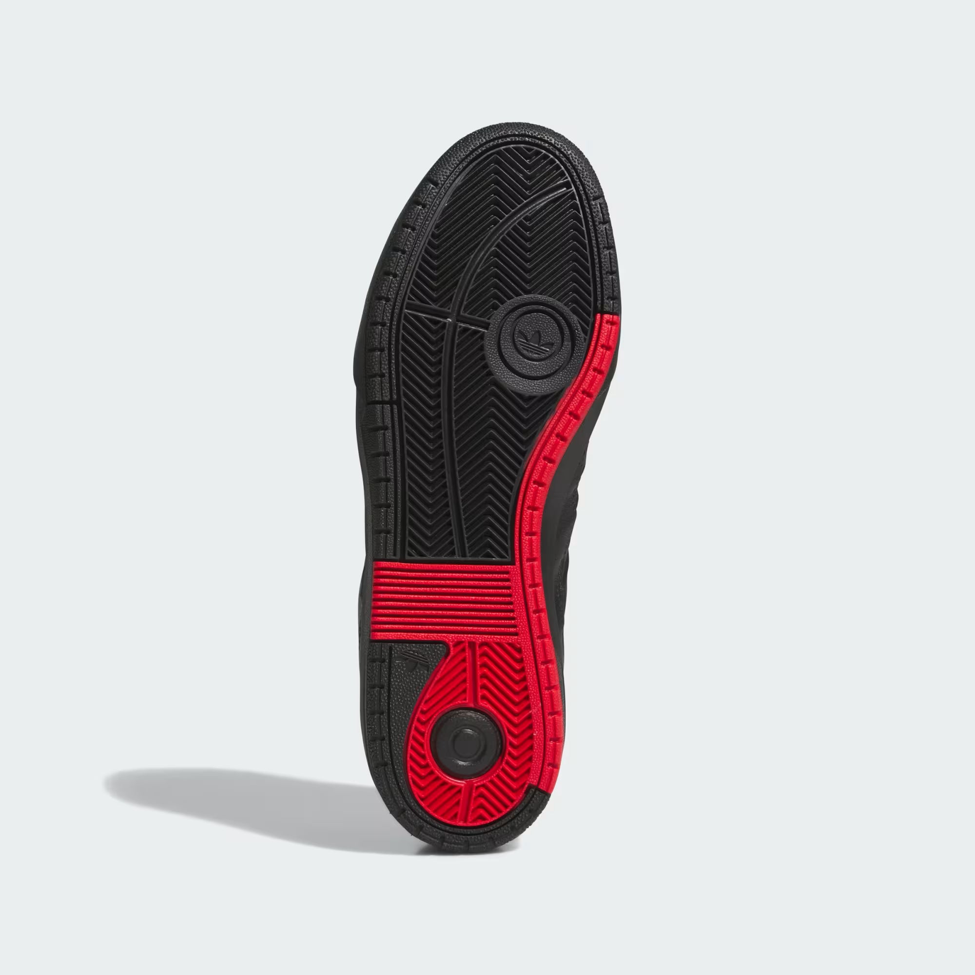 Adidas Tyshawn II in Core Black/Core Black/Better Scarlett
