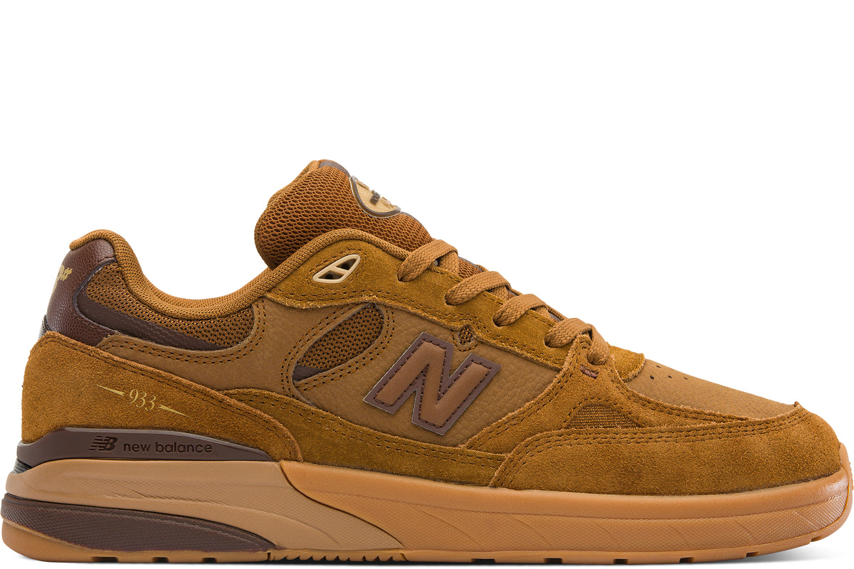 New Balance Numeric Andrew Reynolds 933 in Wheat/Gum