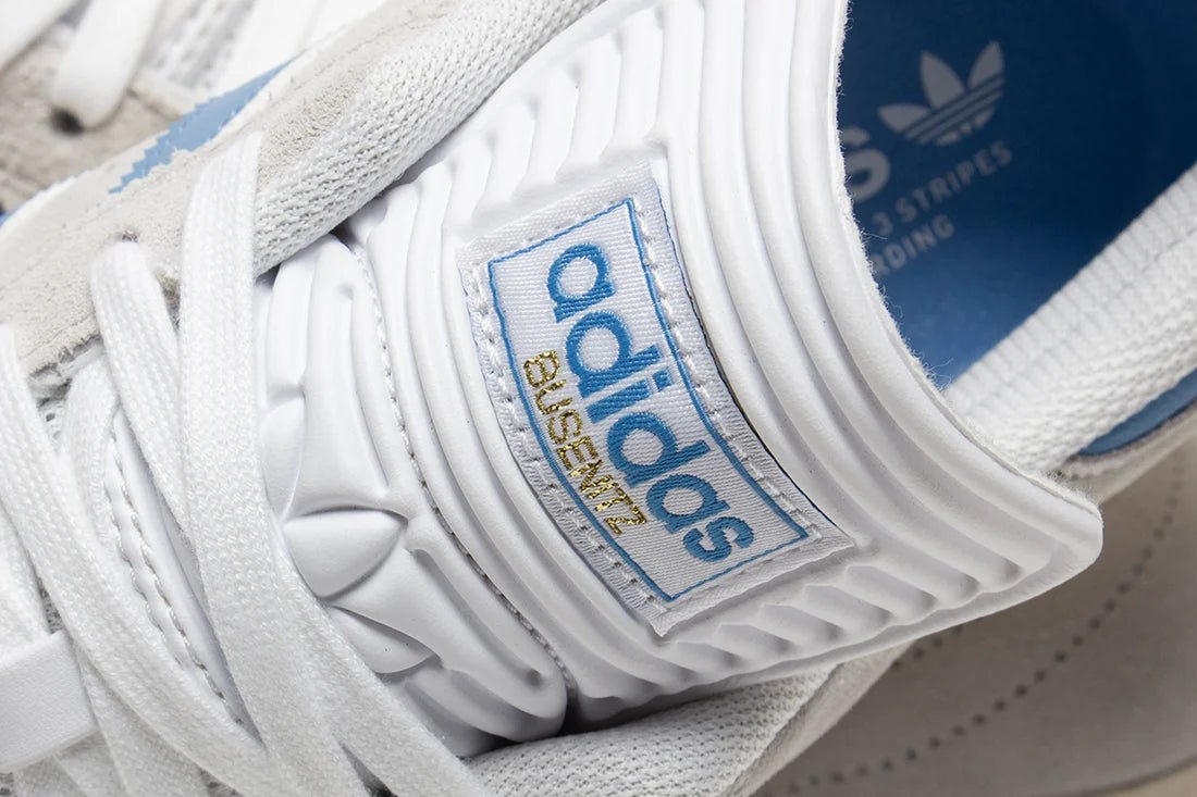 Adidas Busenitz Pro in Grey One/Light Blue/Core White - Goodnews Skateshop