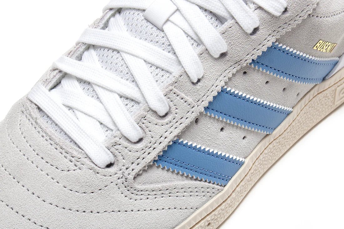 Adidas Busenitz Pro in Grey One/Light Blue/Core White - Goodnews Skateshop