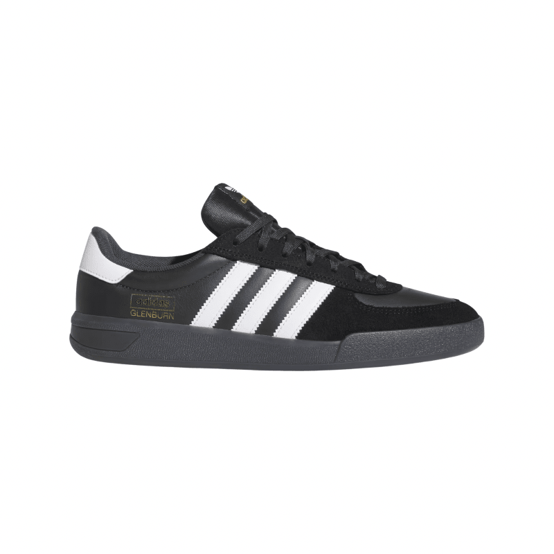 Adidas Glenburn in Core Black/Cloud White/Carbon - Goodnews Skateshop