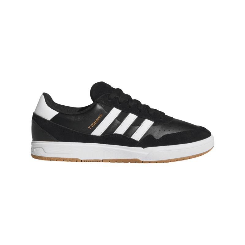 Adidas Tyshawn II in Core Black/Cloud White/Gum - Goodnews Skateshop
