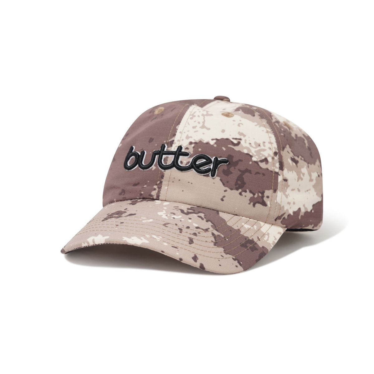 Butter Goods Alpine 6 Panel Cap in Camo